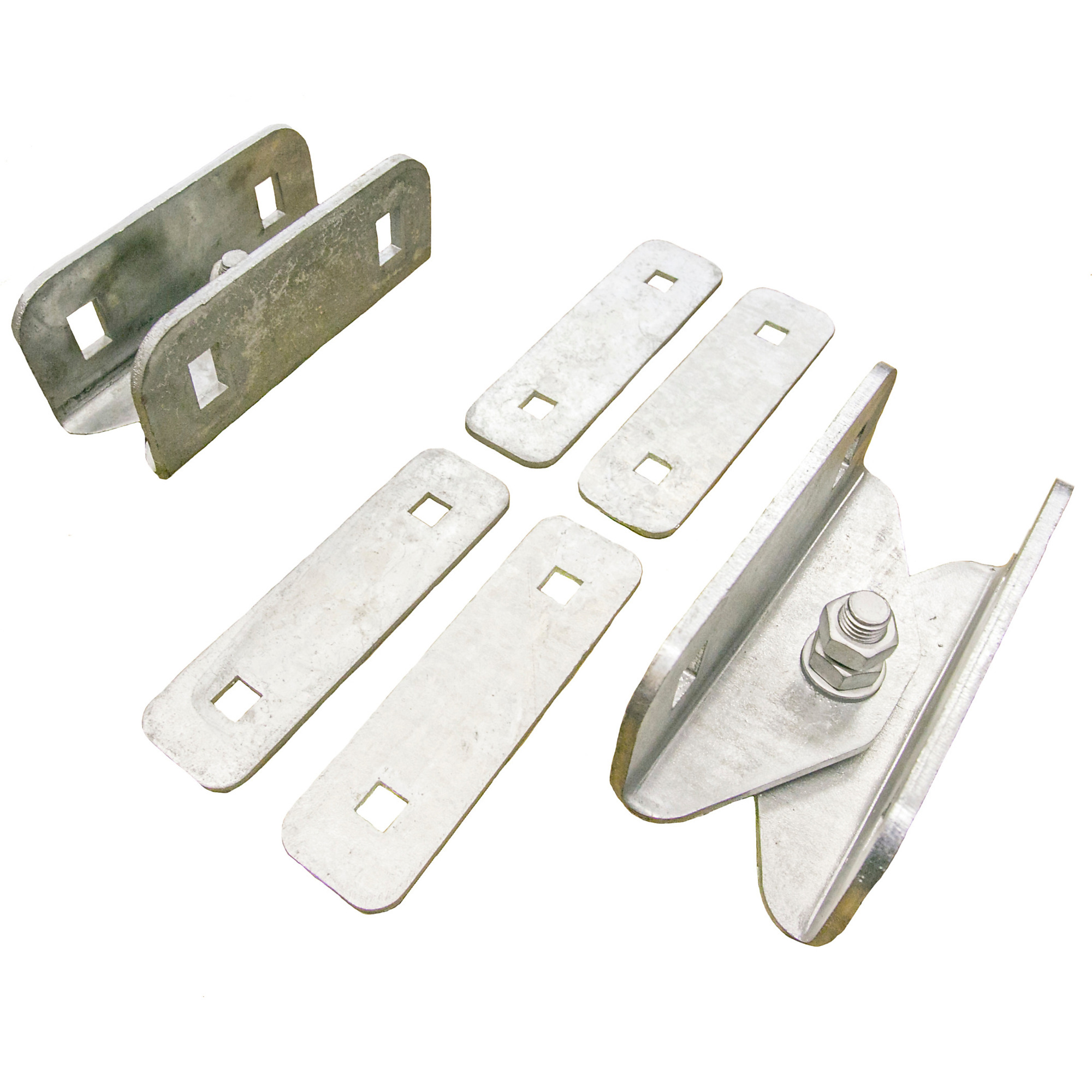 Tommy Docks Heavy-Duty Floating Dock Hinge Kit - 16in. x 16in., Hot-Dipped Galvanized Steel, Model# FDBHK-28002